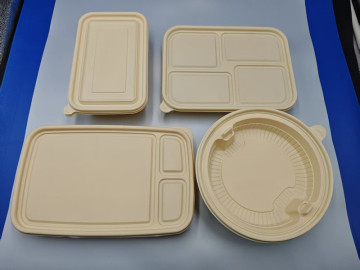 Corn biodegradable disposable packaging box