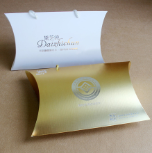 Custom pillow shape elegant scarf box