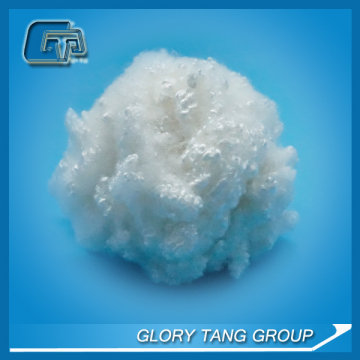 hollow polyester fiber siliconized