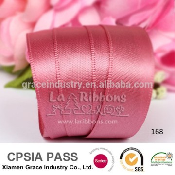 China Wholesale High Quality Double Ruffle Satin Ribbon