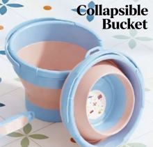 Durable Foldable Pail for Various Household Tasks