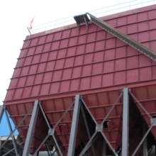 Filtration machine dust collector bag house