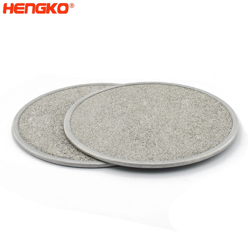 Hengko 0.2-120um multipurpose microns perforated stainless steel sintered filter plates for Food and pharmaceutical industries