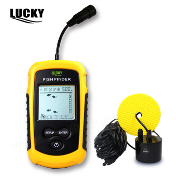 100m Portable Fish Finder with Alarm Sonar Transducer