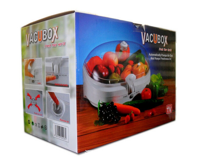 As seen on TV VacuBox Keep Fresh Vacuum Airtight Box make your food 5 times longer