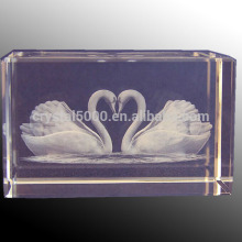 3d crystal laser engraving crystal crystal wedding gift