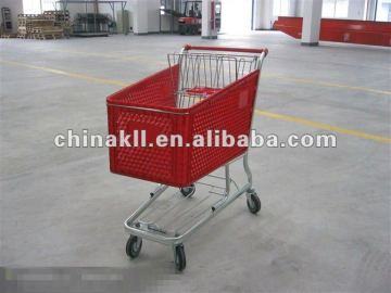 Belize Supermarket shopping trolley