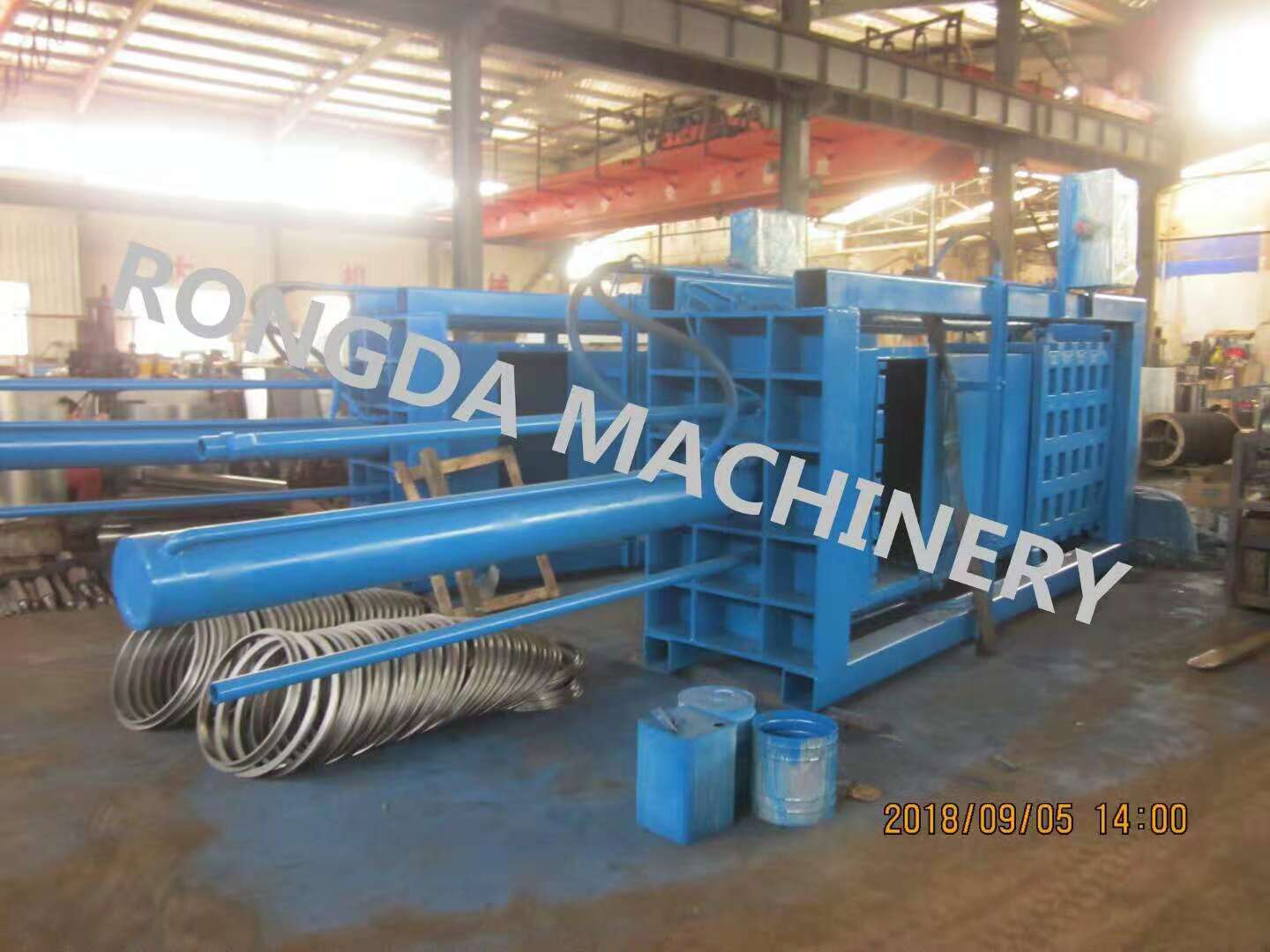 Metal Leftover Materials,Steel Paring Compress Machine Horizontal Hydraulic