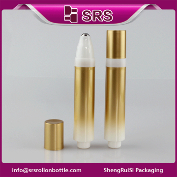 New product plastic 10ml press roll on serum bottle wholesale