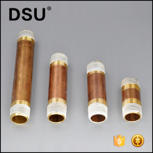 Professional factory supplier Red brass nipple for american market