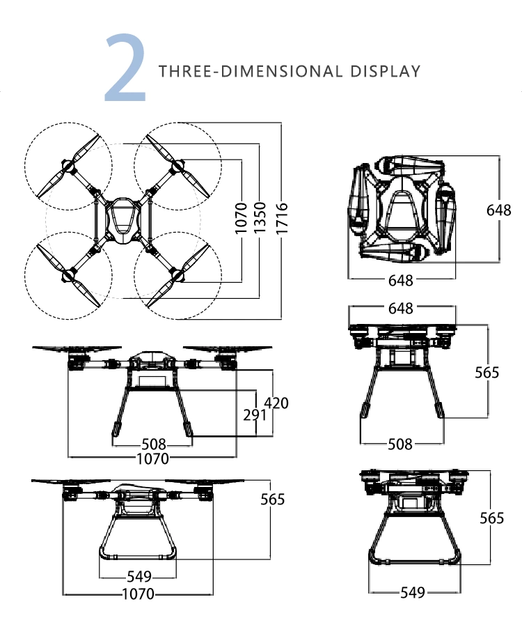 Collision Prevention Agricultural Multi Rotor Unmanned Aerial Vehicle Search Uav