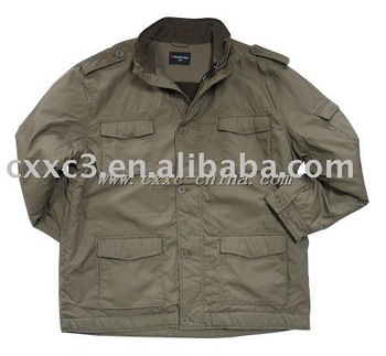 Oliver Green Color Officers' Military Shirt
