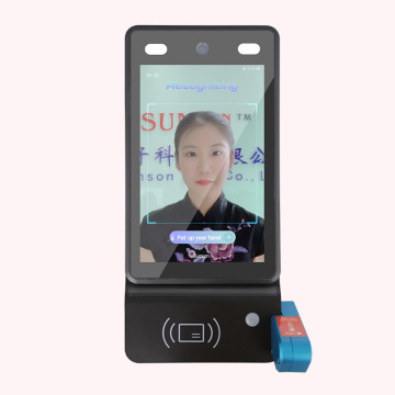 Facial Recognition Body Temperature Detector Pad