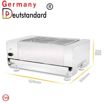 Barbecue machine with stainless steel