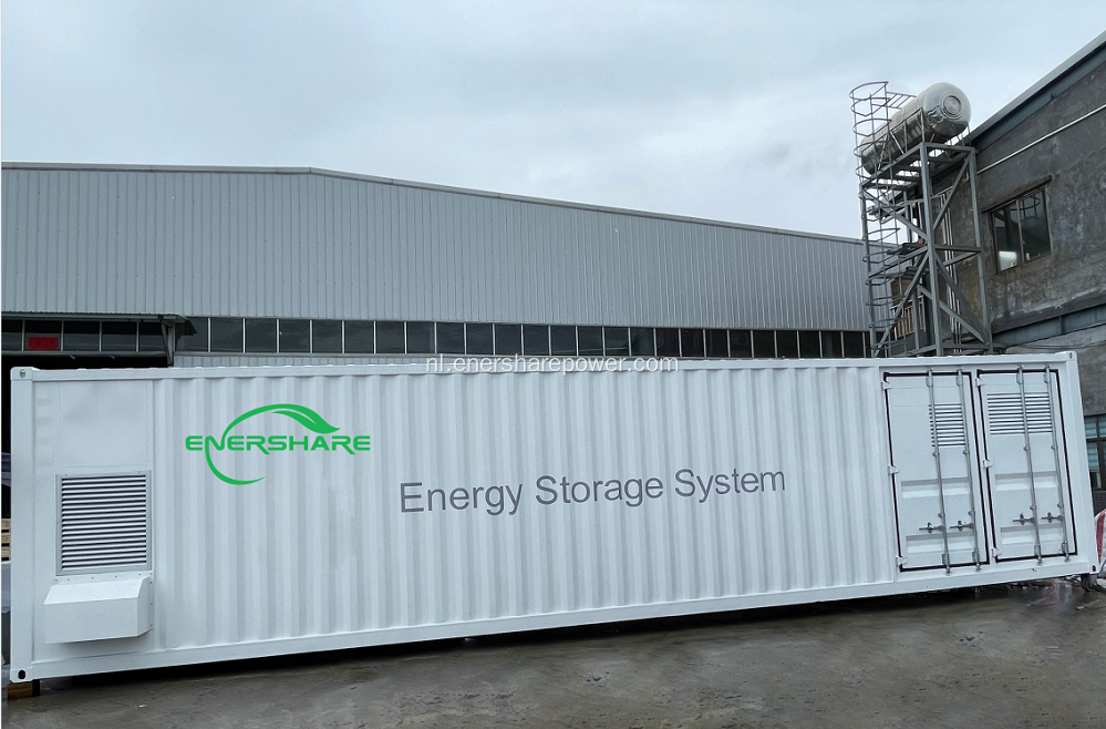 MWh zonnebatterij energieopslagsysteem