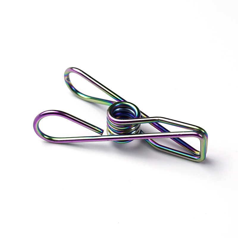 Popular fashion stainless steel clothes hanging clothing pegs