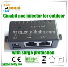 single Port power over ethernet passive PoE injector Adapter for PoE devices