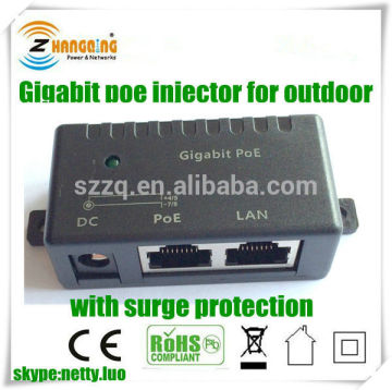 single Port power over ethernet passive PoE injector Adapter for PoE devices