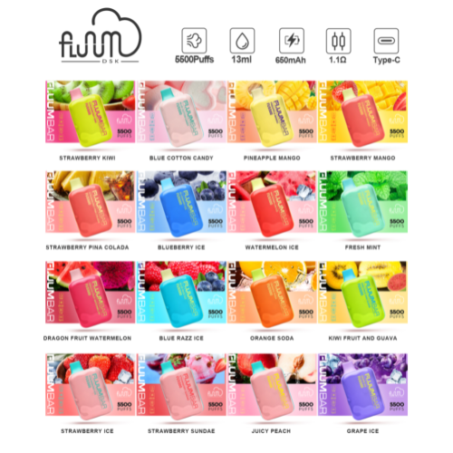 5500 Puffs Fluum Bar Wholesale Ondayable Vape