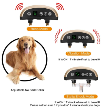 Collare anti-abbaia del colletto della corteccia del cane