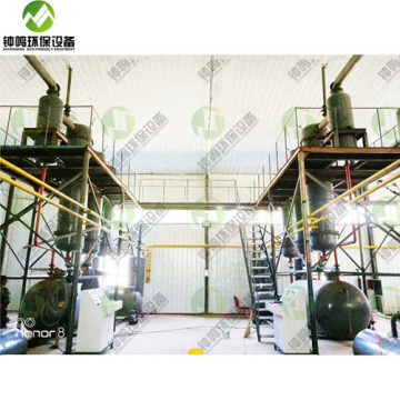 100% Pyrolysis Polystar Plastic Recycling Process Machine Price