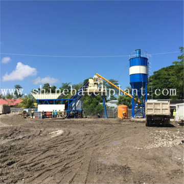 Portable Concrete Batching Plant Operator