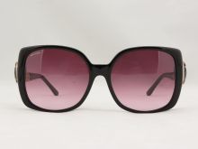 Black Frame Wine Branded Sunglasses For Women Bvlgari 8081 501/8h
