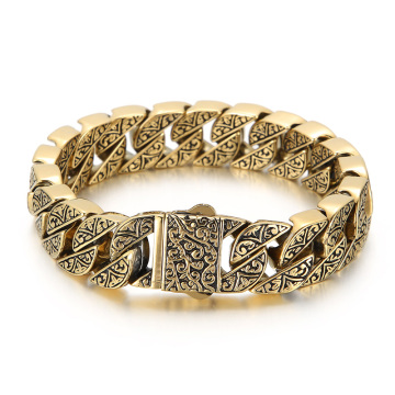 KALEN Medieval Style Stainless Steel Gothic Bracelet for Men