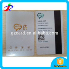 Lo-co or Hi-co Customized Credit Bank Magnetic Stripe Card Supplier