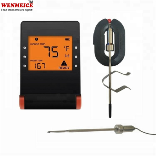 Termometro per carne barbecue barbecue digitale senza fili a 6 sonde