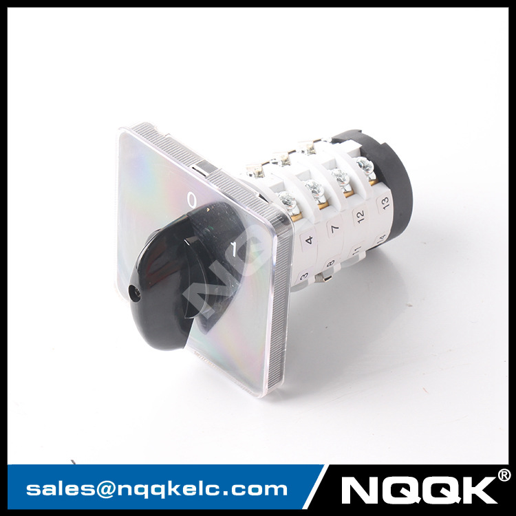 LW31-20 20A 4 position 4P rotary cam switch for electric motors