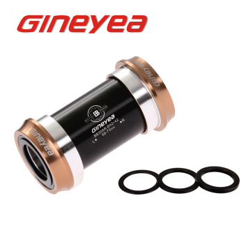 Bottom Bracket Threaded Together Black Bike Pack Accessories BB30 Bottom Brackets Press Fit Hight End BB