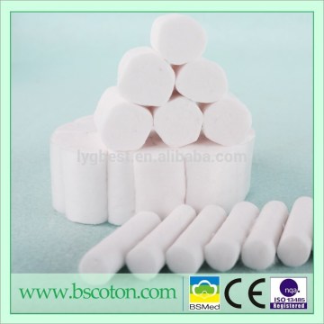 sterile organic cotton dental rolls for medical use