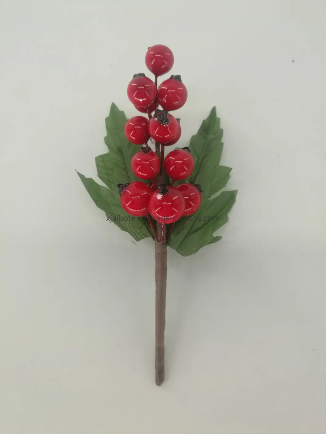 High Quality Christmas Decoration with Artificial Foam Berries and Artificial Flower for Home Decor