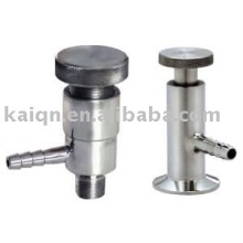 Asepsis sampling valve