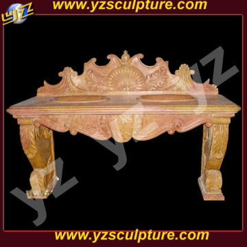 Decorative Cultured Marble Sink, Marble Sink SNK043