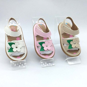new fashion baby shoes girl PU sandals