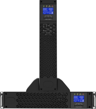 110V Rack Mount Online UPS 1-3kVA | High Efficiency Double Conversion UPS with 12A Charger True Double Conversion DSP Control