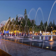 Jumping Water Fountain For Outdoor Decoration