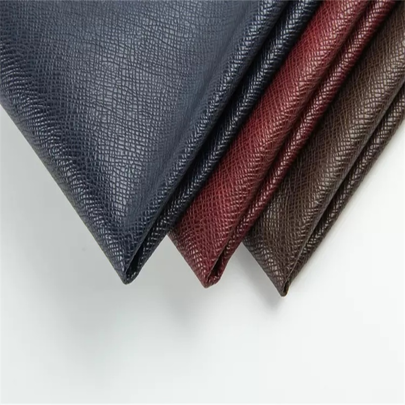 Vegan Cross Pattern Package Leather για γυαλιά