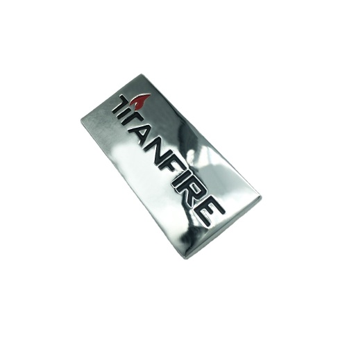 Targhesi del logo metallico per mobili per etichette zinco