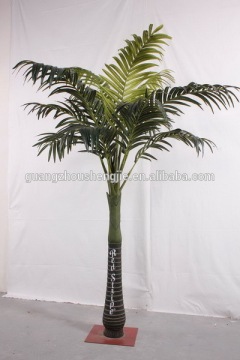 SJ12000359 Scale model plastic areca plam tree wholesale