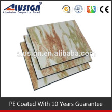 ACP aluminum cladding fixing system