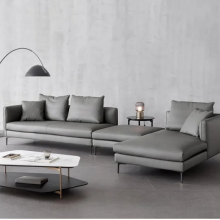 Luxury Classic Office Sofa Upholstery Leather Soft Sofas for Sale