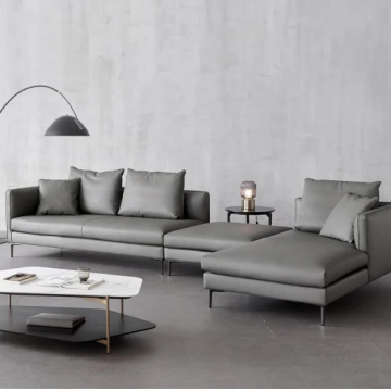 Luxury Classic Office Sofa Upholstery Leather Soft Sofas for Sale