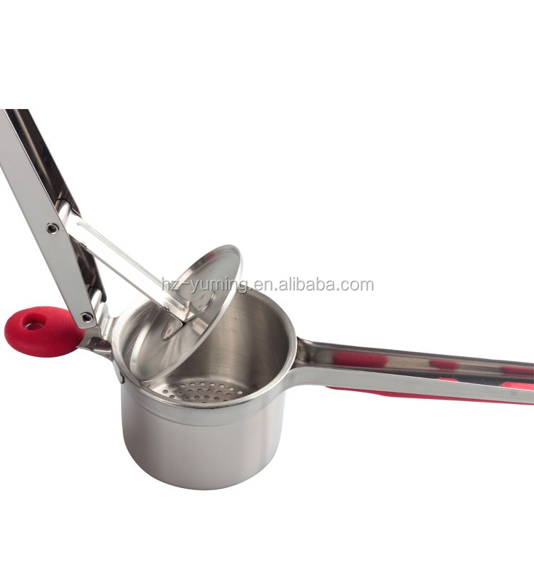 Kitchen Tool Stainless Steel Potato Ricer, Juice Press, Baby Food Mill