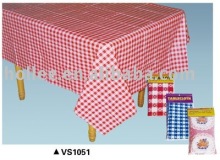 pvc/pe 0.10MM plastic printed table cloth