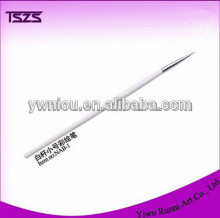 White handle nail art paint line brush nylon nail brushes