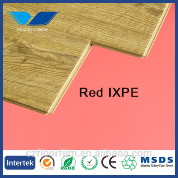 Good IXPE foam laminate underlay advice underfloor