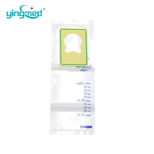 disposable infant and pediatric urine collection bag 200ml